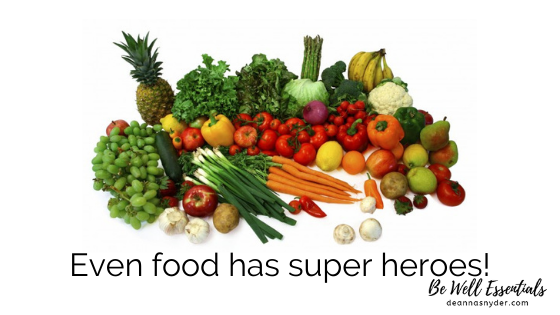 Even Food Has Super Heroes!